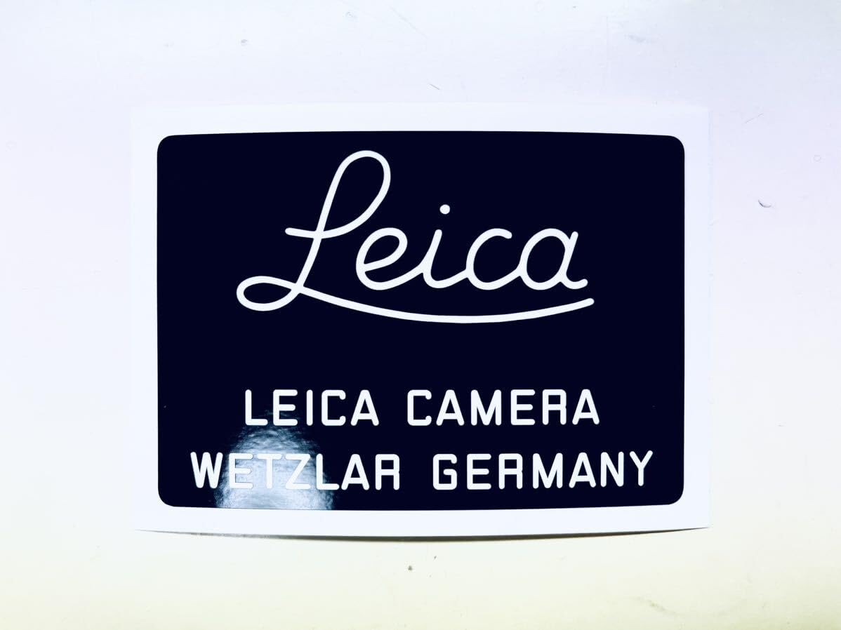 TH様　Leica黒ロゴ 2個セット Amazon.co.jp: Leica Classic Logo Sticker Set of 2 : Toys & Games